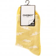 Носки женские «Chobot» желтые, размер 38-40, 5223-005