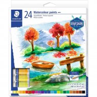 Краски акварельные «Staedtler» 8880-C24, 24 цвета