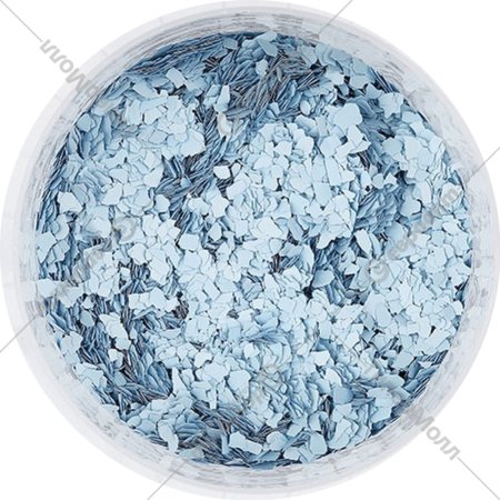 Флоковая добавка для жидких обоев «Silk Plaster» №6, светло-голубой