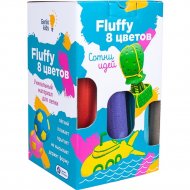 Набор для лепки «Genio kids» Fluffy, 8 цветов, TA1503