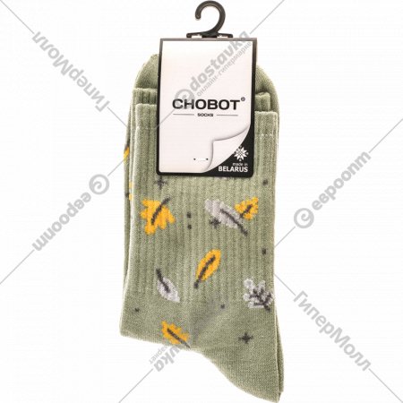 Носки жен­ские «Chobot» зеленые, размер 38-40, 5223-008