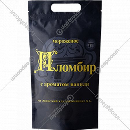 Мороженое «УП Минский хладокомбинат №2» пломбир ванильный, 15%, 1 кг