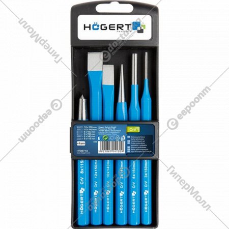 Набор инструментов «Hoegert» HT3B710, 6 шт