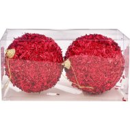 Шары новогод«AUSINI»(M87-20,красный)2шт