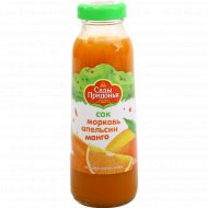 Сок детский «Сады Придонья» из моркови, апельсинов и манго, 300 мл
