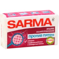 Мыло хозяйственное «Sarma» против пятен, 140 г
