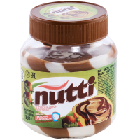 

Паста ореховая "NUTTI" (шок/мол,ст)330г
