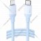 Кабель «Ugreen» Skin Friendly USB-C to Lightning Silicone Cable, US387, navy blue, 20313, 1 м