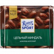 Шоколад «Ritter Sport» цельный миндаль, 100 г