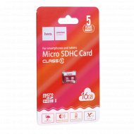 Карта памяти «Hoco» microSDHC, 16GB, class 10
