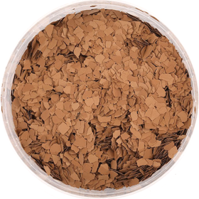 Фло­ко­вая до­бав­ка для жидких обоев «Silk Plaster» №9, ко­рич­не­вый