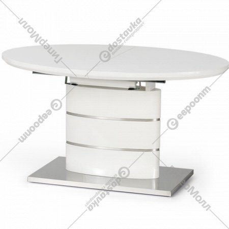 Обеденный стол «Halmar» Aspen, раскладной, белый