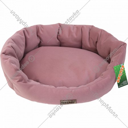 Лежанка для животных «Кот и Пес» Нэнси №1, розовый, 55х46 см