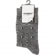 Носки мужские «Chobot» серые, размер 25-27, 4223-008