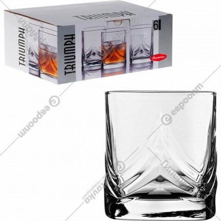 Набор стаканов «Pasabahce» Triumph, 41620, для виски, 320 мл, 6 шт