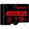 Карта памяти «Apacer» Class 10 UHS-I 64GB + SD Adapter, AP64GMCSX10U5-R
