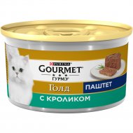 Паштет для кошек «Gourmet Gold» с кроликом, 85 г