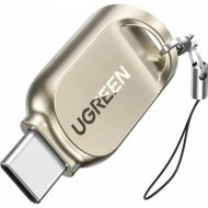 Картридер «Ugreen» USB-C to TF Card Reader CM331, light golden, 80124