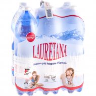 Вода питьевая природная «Lauretana» газированная, 6х1.5 л