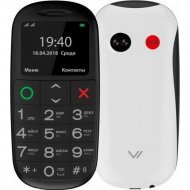 Мобильный телефон «Vertex» С312, черный/белый