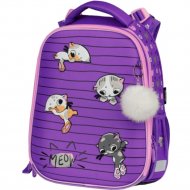Школьный рюкзак «Berlingo» Expert Max Kittens lilac, RU07134L