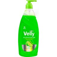 Средство для мытья посуды «Grass» Velly Premium, лайм и мята, 125424, 1 л