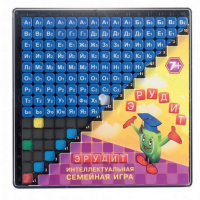 

Игра "ЭРУДИТ" (настольн.син.фишки)