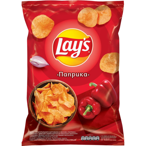 Чипсы «Lay's» паприка, 140 г купить в Минске: недорого, в рассрочку в ...