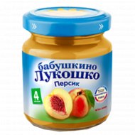Пюре фруктовое «Бабушкино Лукошко» персик, 100 г