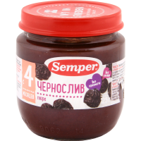 

Пюре д/дет.пит "SEMPER" (чернослив) 125г