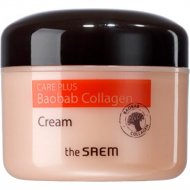 Крем для лица «The Saem» Care Plus Baobab Collagen, 100 мл