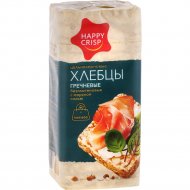 Хлебцы цельнозерновые «Happy Crisp» гречневые, с морской солью, 60 г
