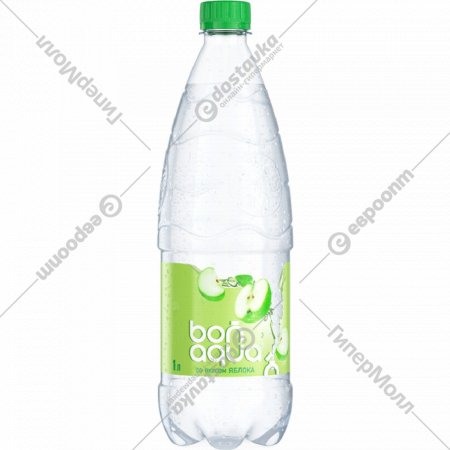 Вода питьевая «Bonaqua» газированная со вкусом яблока, 1 л