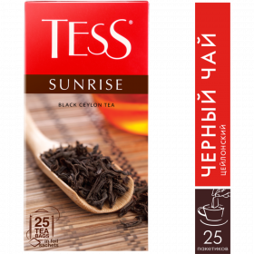 Чай черный «Tess» Sunrise, 25 па­ке­ти­ков