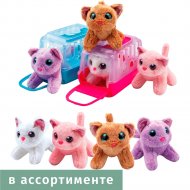Мягкая игрушка «Darun Toys» Котенок в переноске, DR5009