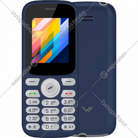 Мобильный телефон «Vertex» M124, синий