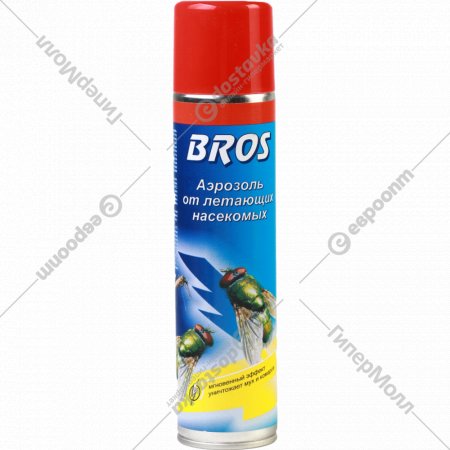 Аэрозоль «Bros» от летающих насекомых, 250 мл