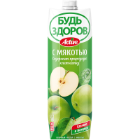 

Нектар яблочный "БУДЬ ЗДОРОВ!"(призма)1л
