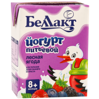 

Йогурт питьев(лесн.яг.,2.6%)Беллакт 210г