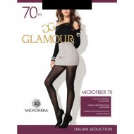 Колготки женские «Glamour» Microfiber, 70 den, nero, размер 5