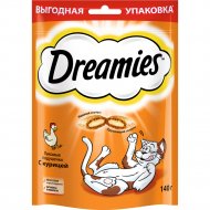 Лакомство для кошек «Dreamies» Лакомые подушечки, курица, 140 г