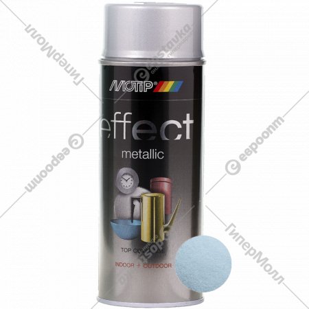 Краска «Motip» Deco, 302502, Metallic Effect, Aluminium, 400 мл