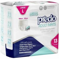 Трусики-подгузники для взрослых «Predo» размер L, 100-150 см, 13 шт