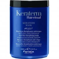 Маска для волос «Fanola» Keraterm Hair Ritual, для выпрямленных и химически поврежденных волос, 86581, 1000 мл