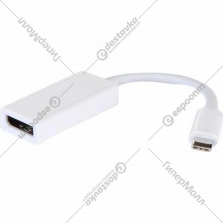 Переходник «Ugreen» USB-C to DisplayPort Adapter MM130, white, 40372