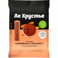 Полоски кондитерские «ЛеХрустье» со вкусом карамели и тирамису, 100 г