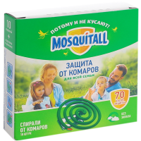 

Спирали от комаров "MOSQUITALL" 10 шт