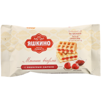 

Мягкие вафли с вишневым джемом 40гр