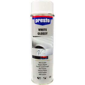 Краска «Presto» Rallye, 348051, белая, глян­це­вая, 500 мл