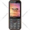 Мобильный телефон «Texet» TM-302, с з/у, Black/Red